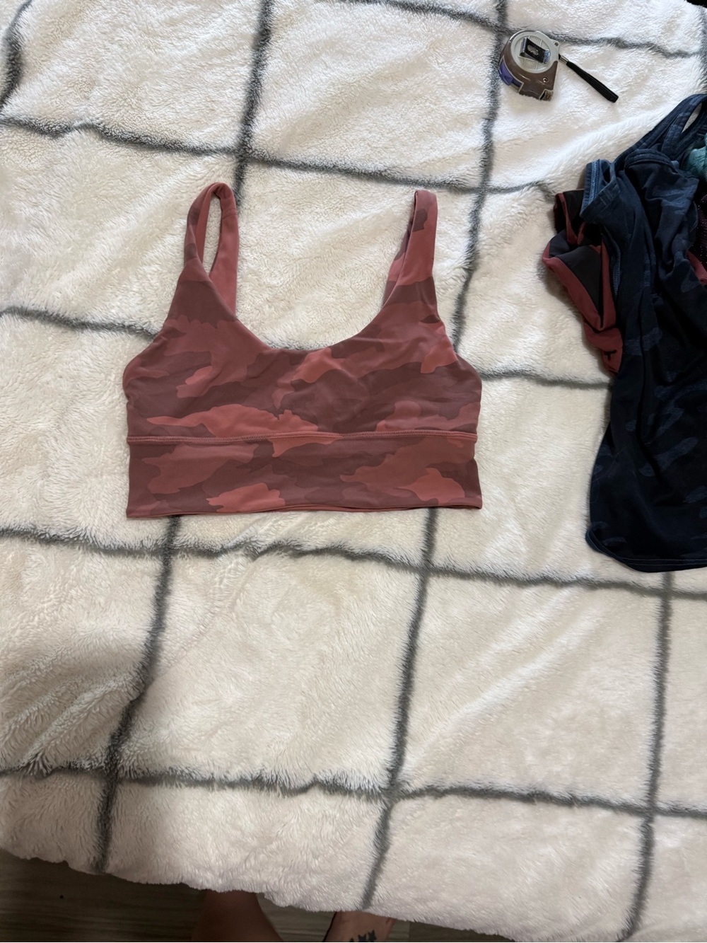 Woman’s size 6 Lululemon Reversible sports bra